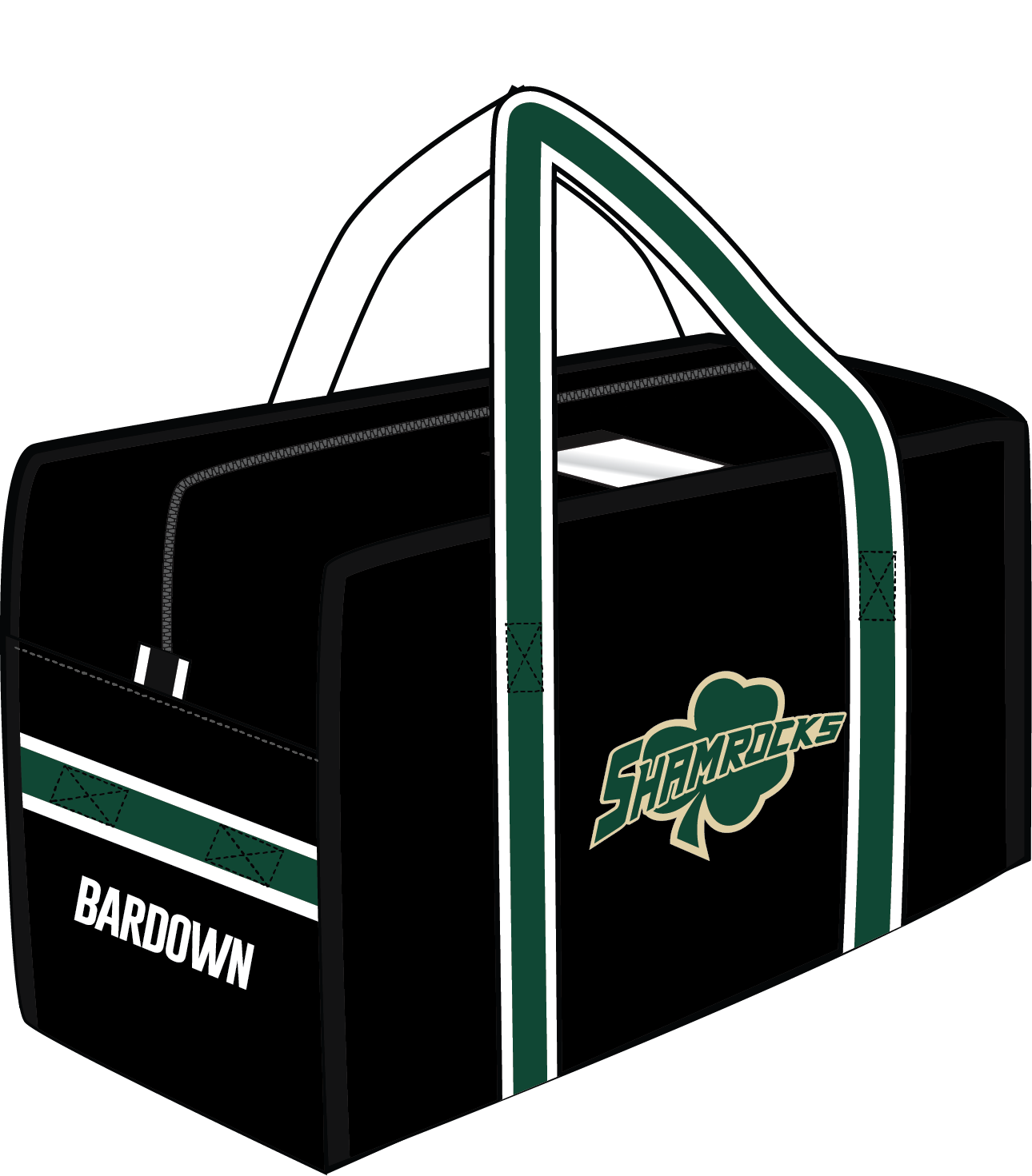 Custom Hockey Jerseys With Bardown Embroidered Twill Logo 