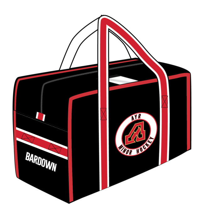 Bardown Flames Bardown Custom Hockey Bag - JR