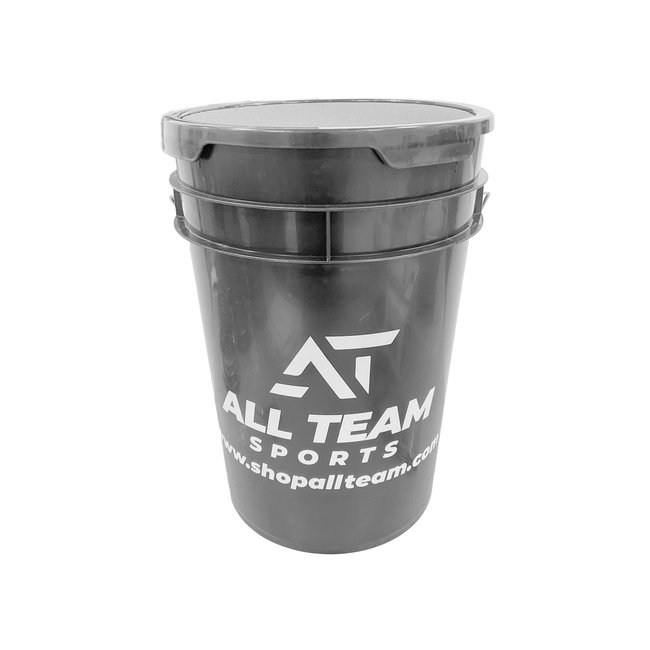 Rawlings AT Ball Bucket With Pad Black