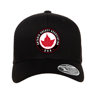 FLEXFIT OHA Black Flex fit Mesh Snapback