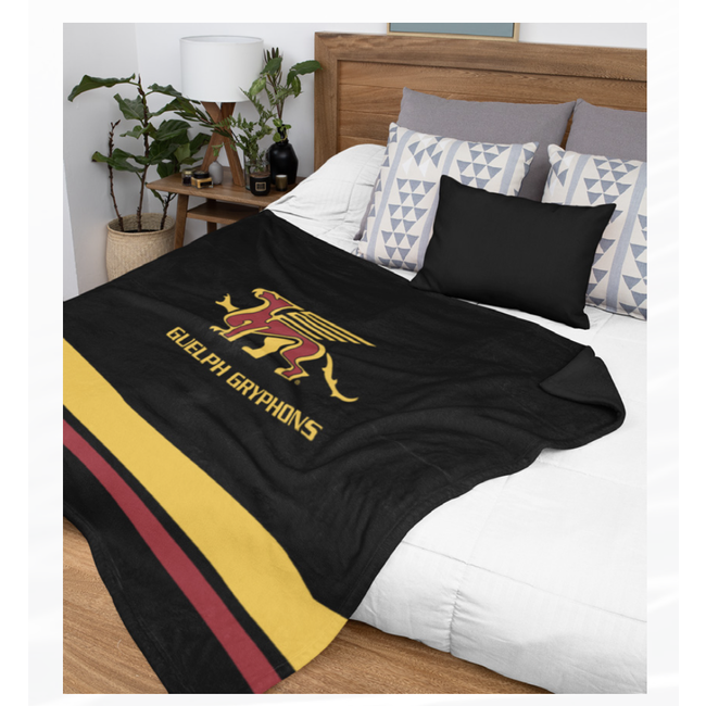 All Team Sports Gryphons Custom Blanket 50X60