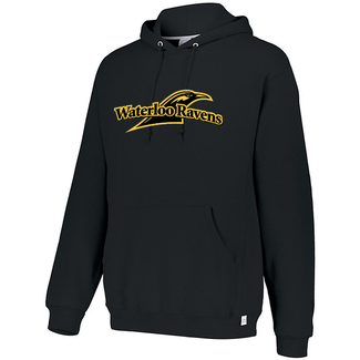 All Team Sports Ravens Russell Dri-Power Fleece Hoody - Adult