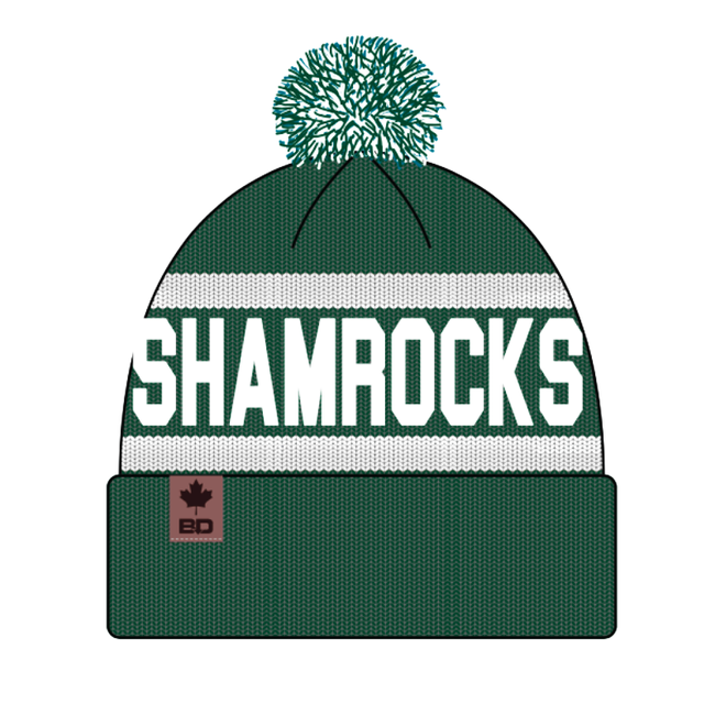 Shamrocks Bardown Custom Knit Toque