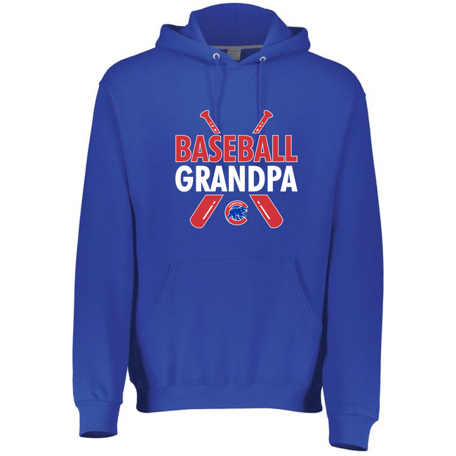 Cubs Baseball Parent Hoody