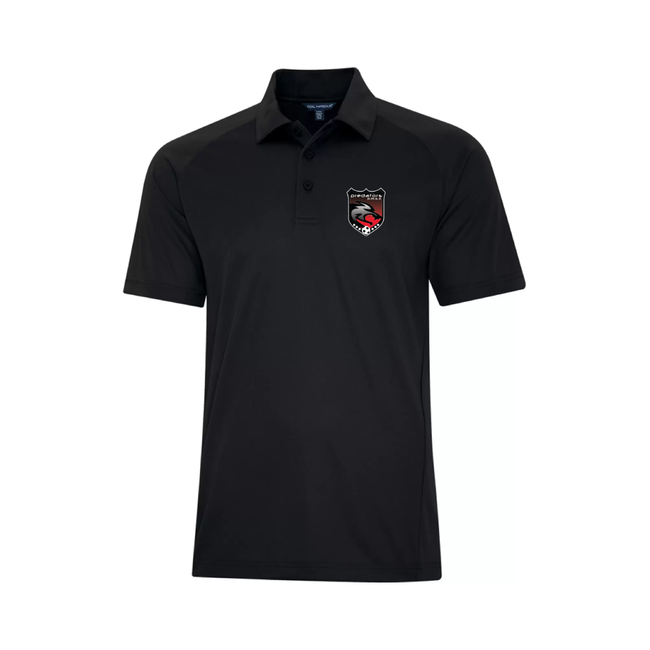 PMSC Tech Mesh Polo Black