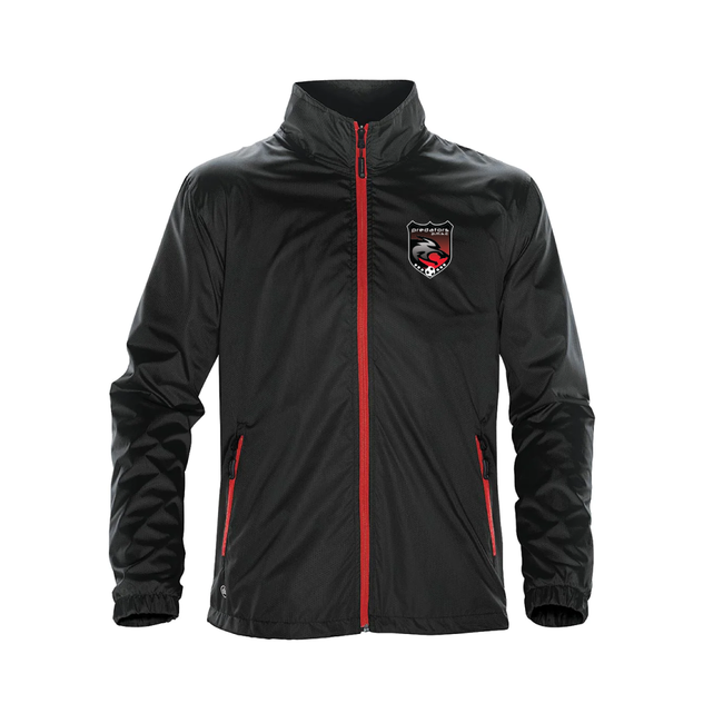 PMSC Axis Shell Jacket Black/Red  - Adult