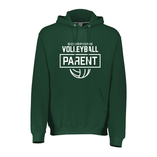 RUSSELL Scorpions Family Hoody Russell Dark Green - Adult