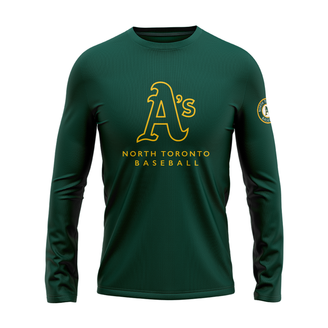 North Toronto Rep/Select Baseball Performance Long Sleeve Tee - Adult