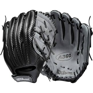 Wilson Wilson A360 Black/Black 12" Baseball Glove