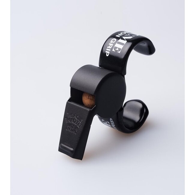 ACME THUNDERER FINGER GRIP WHISTLE MATTE BLACK