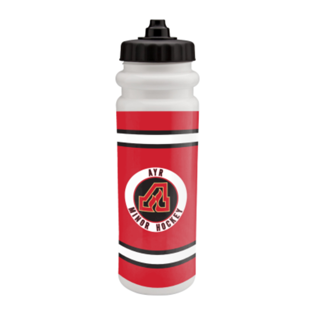 Flames Custom Team Water Bottle