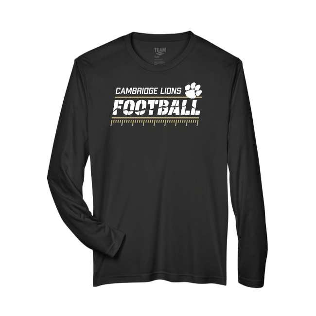 Alphabroder Lions Long Sleeve Tech Tee - Adult