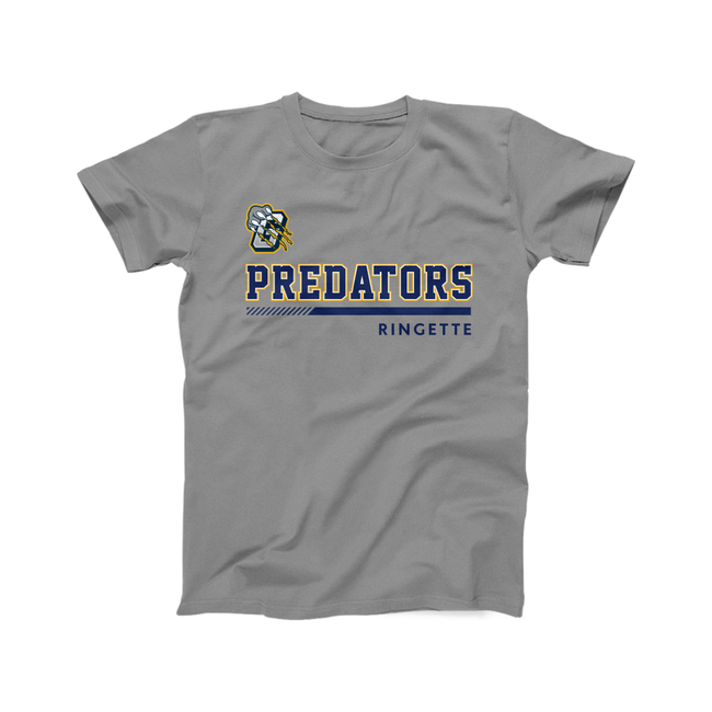 PREDATORS RINGSPUN COTTON TEE - ADULT