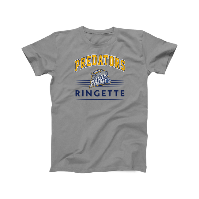 PREDATORS RINGSPUN COTTON TEE - ADULT