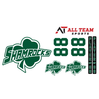 All Team Sports Shamrocks Player Sticker Kits