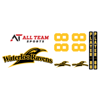 All Team Sports Ravens Player Sticker Kit