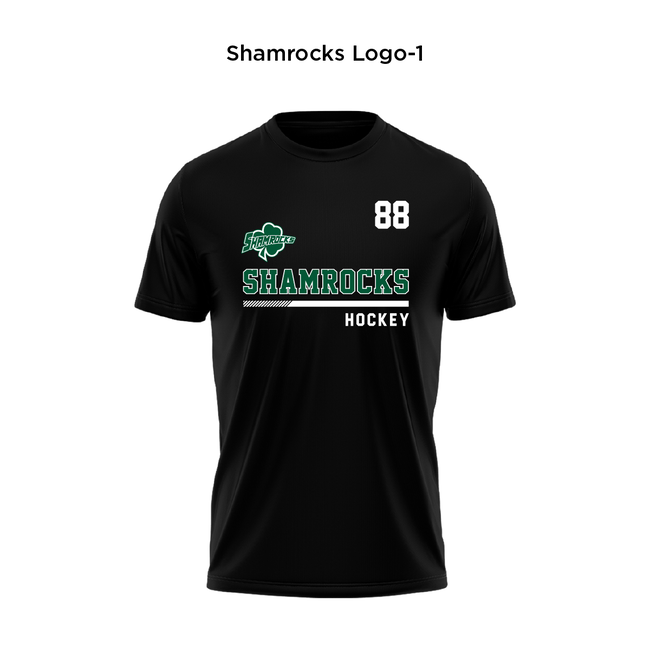 All Team Sports Shamrocks Youth Performance Tech Tee