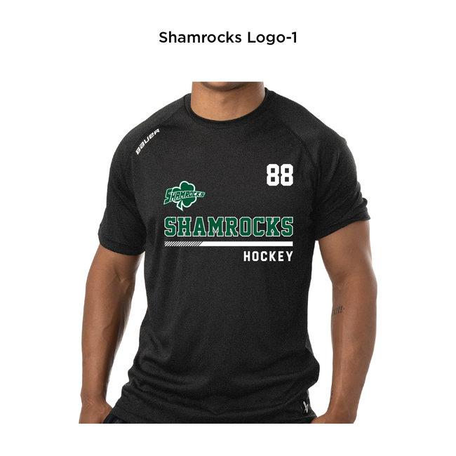 BAUER Shamrocks Bauer S24 Team SS Tech Tee - Youth