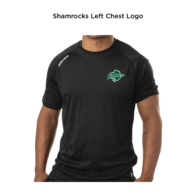 Shamrocks Bauer S24 Team SS Tech Tee - Youth