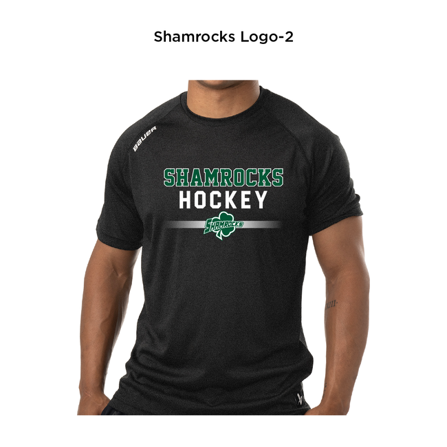 Shamrocks Bauer S24 Team SS Tech Tee - Adult