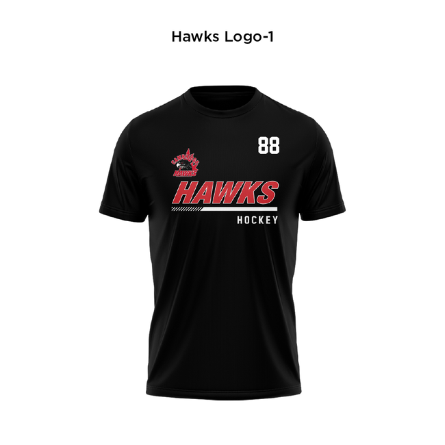 Hawks Performance Tech Tee - Adult