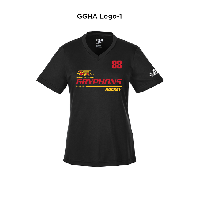 All Team Sports GGHA Women's Performance Tech Tee