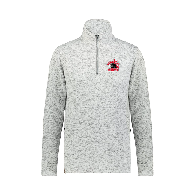 Holloway Hawks Alpine Sweater Fleece 1/4 Zip Pullover - Womens