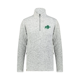 Holloway Shamrocks Alpine Sweater Fleece 1/4 Zip Pullover - Womens