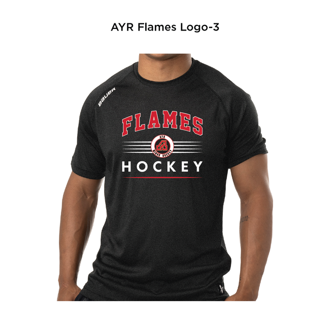 Flames Bauer S24 Team SS Tech Tee - Adult