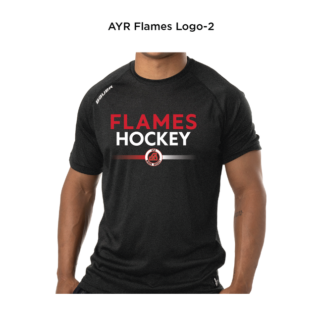 Flames Bauer S24 Team SS Tech Tee - Adult