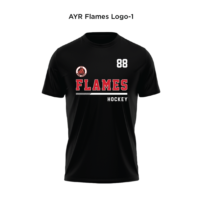 Flames Performance Tech Tee - Adult