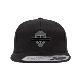 FLEXFIT Forrest Goaltending Flat Brim Hat