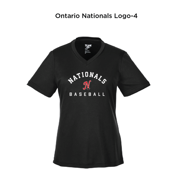 Ontario Nationals  Performance Tech Tee Short Sleeve - Ladies