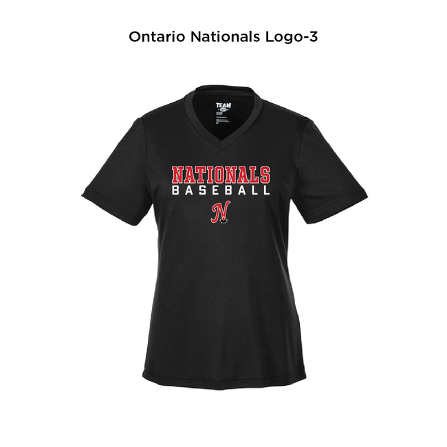 Ontario Nationals  Performance Tech Tee Short Sleeve - Ladies