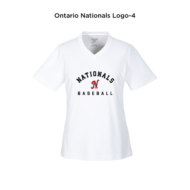 Ontario Nationals  Performance Tech Tee Short Sleeve - Ladies