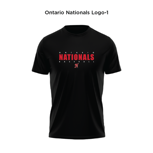 Ontario Nationals  Performance Tech Tee Short Sleeve - Adult