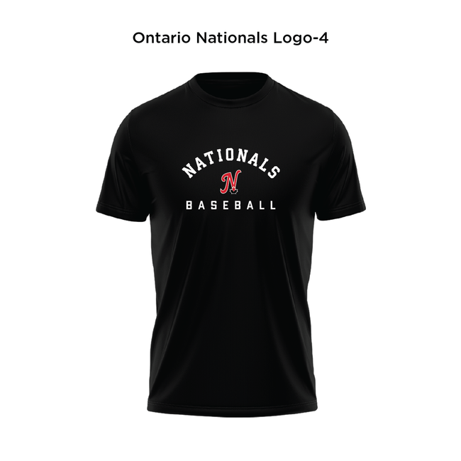 Ontario Nationals  Performance Tech Tee Short Sleeve - Youth