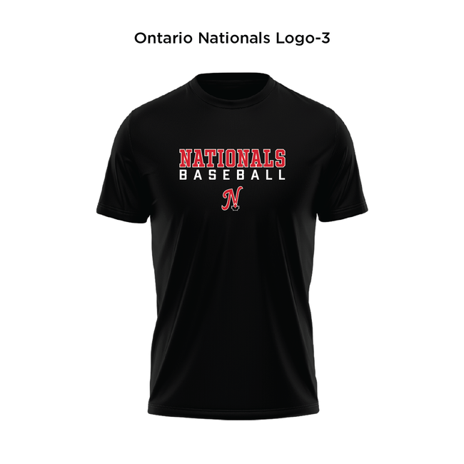 Ontario Nationals  Performance Tech Tee Short Sleeve - Adult