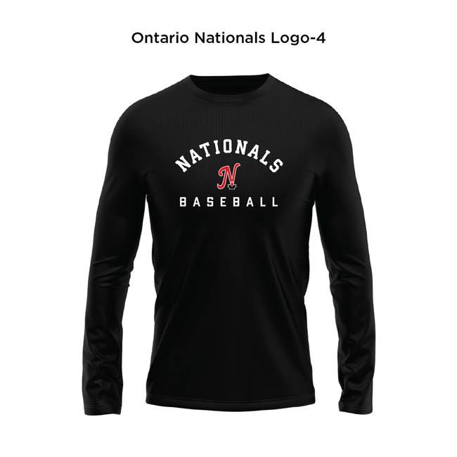 Ontario Nationals Performance Tech Tee Long Sleeve - Youth