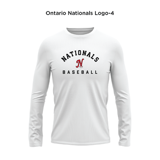 All Team Sports Ontario Nationals Performance Tech Tee Long Sleeve - Youth