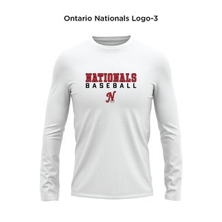 All Team Sports Ontario Nationals Performance Tech Tee Long Sleeve - Adult