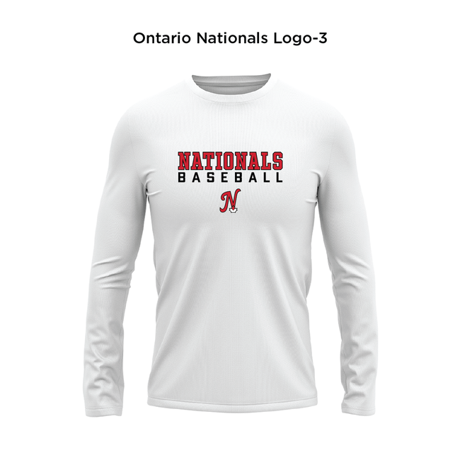 Ontario Nationals Performance Tech Tee Long Sleeve - Adult