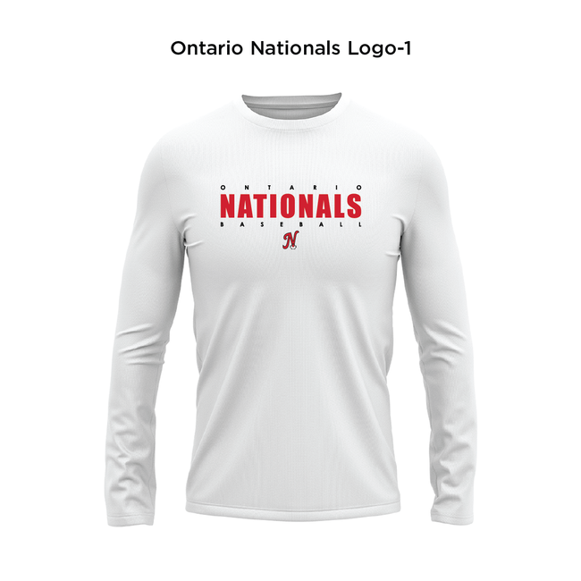 Ontario Nationals Performance Tech Tee Long Sleeve - Adult