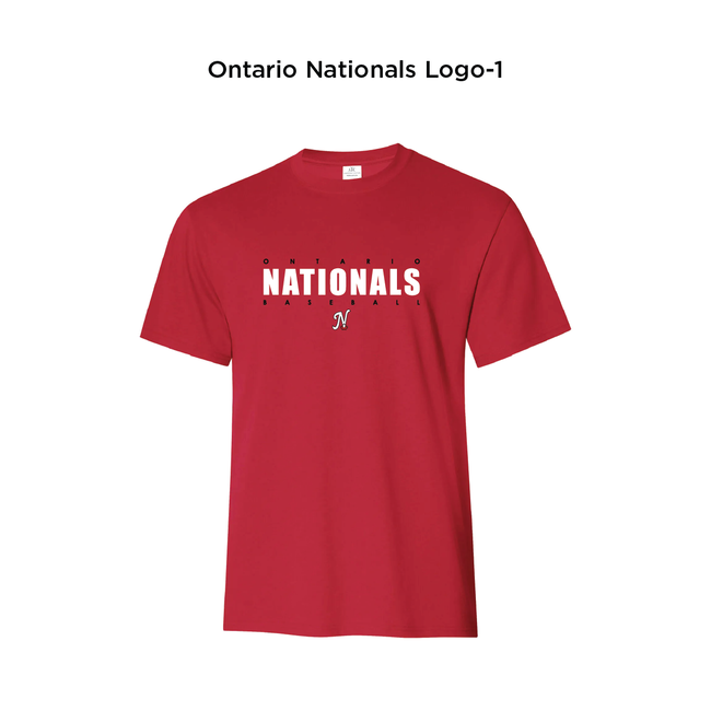 Ontario Nationals Ringspun Cotton Tee - Adult