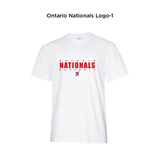 All Team Sports Ontario Nationals Ringspun Cotton Tee - Youth