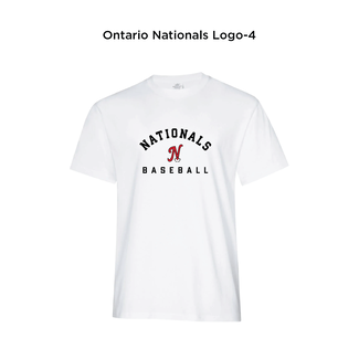 All Team Sports Ontario Nationals Ringspun Cotton Tee - Ladies