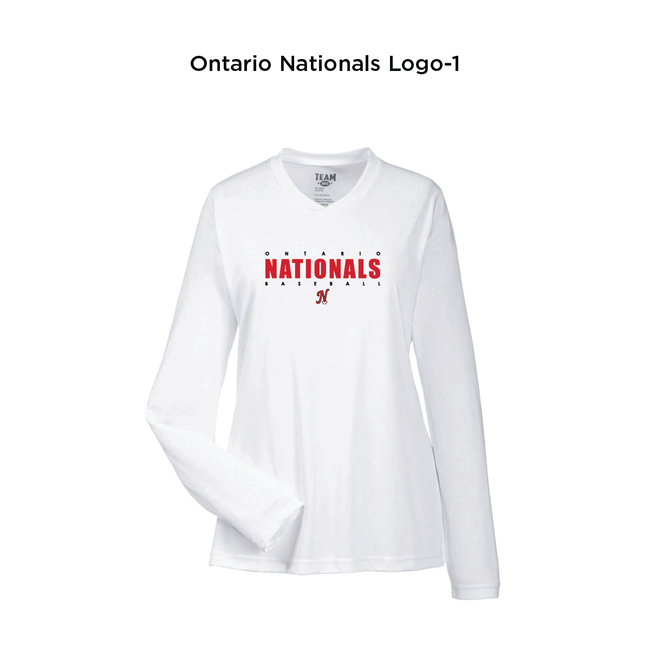 Ontario Nationals Performance Tech Tee Long Sleeve - Ladies