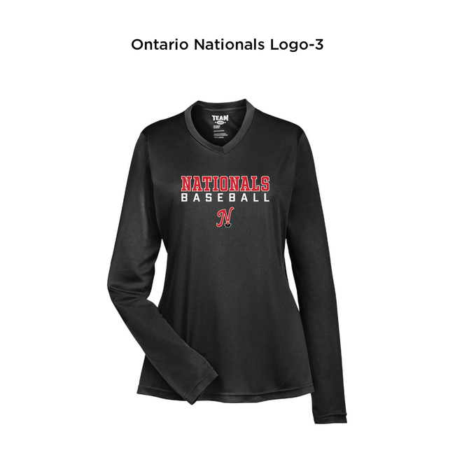 Ontario Nationals Performance Tech Tee Long Sleeve - Ladies