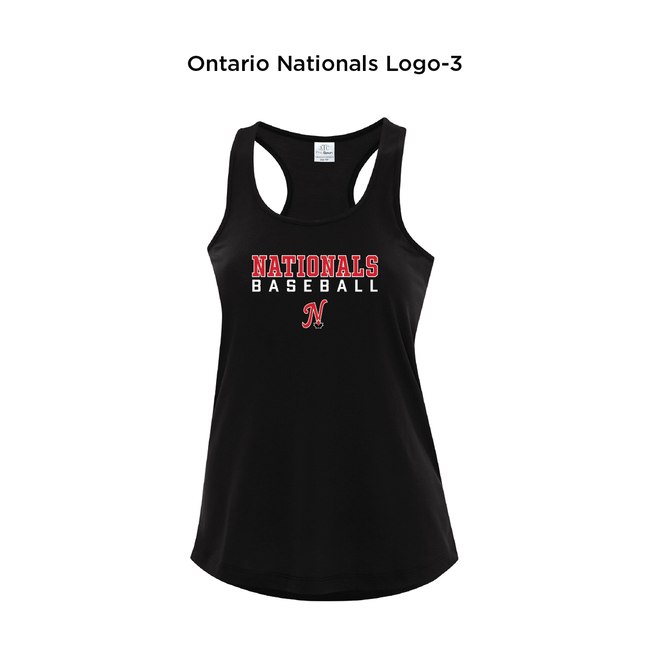 Ontario Nationals Racerback Ladies' Tank