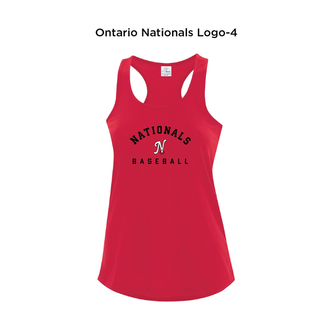 Ontario Nationals Racerback Ladies' Tank